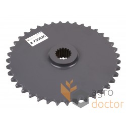 Chain sprocket 735926 suitable for Claas, T40