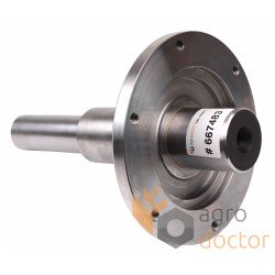 Shaft with flange - 667483 Claas