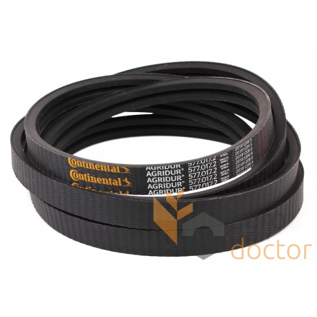 609762 suitable for Claas [Continental] Wrapped banded belt - 577.017.2