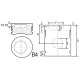 Piston with pin for engine - AR71067 John Deere [Sonne]