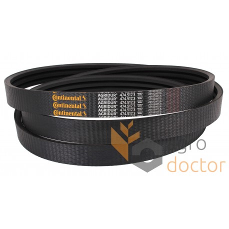 724100.0 suitable for Claas [Continental] Wrapped banded belt - 474.517.3