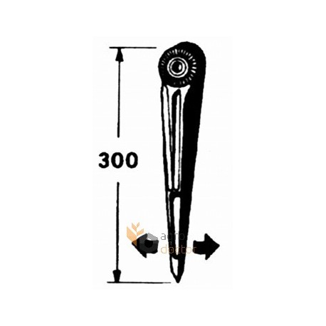 دافعة قش مكبس - 300mm New Holland