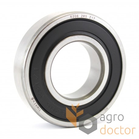 6206 2RS [Timken] Deep groove ball bearing