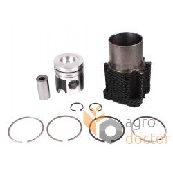 Piston kit set 21/31-136 for Deutz diesel engine, 4 rings