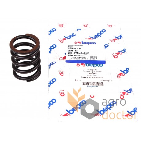 Engine valve spring 3174P409 Perkins