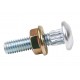 Screw with nut (M6x20) 84429100 CNH for harvester header knife