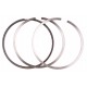 Piston rings for the 04158393 Deutz engine, 102 mm., (3 rings), [Bepco]