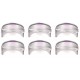 Connecting rod bearing set 26/3-52B for John Deere engine [Bepco]