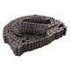 08B-3 [Dunlop] Triplex steel roller chain (pitch- 12.7mm)