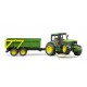 Toy-model John Deere 6920 (with trailer) [Bruder]