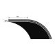 Flat belt 80230079 New Holland 100x5x3120 Reinforced [Stomil]