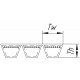 Correa trapezoidal 4131784017 Fortschritt [Stomil Harvest]