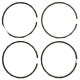 Piston ring set, 4 rings 83917464 New Holland [Bepco]