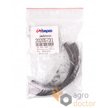 Cable de sellado del cigüeñal 93F6701AAA Ford