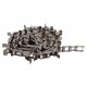 Return grain elevator chain ТРД- 38.4 R/SD/J2A [ AGV Parts], per meter