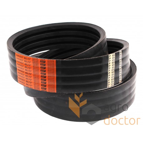 Courroie trapézoïdale 87332161 [Case-IH] 15J-3556 Harvest Belts [Stomil]