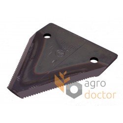 Segmento de cuchilla para cabezal 611316 adecuado para Claas cosechadoras