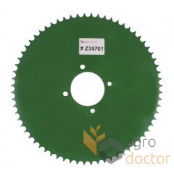 Grain head sprocket Z30701 John Deere - T68