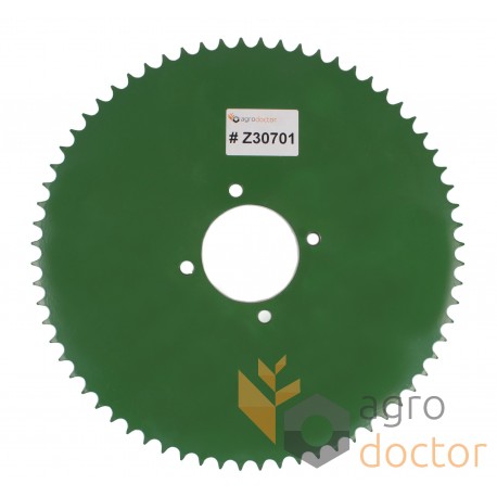 Piñon de cadena de cabeza Z30701 John Deere - Z[PARAM_18ó