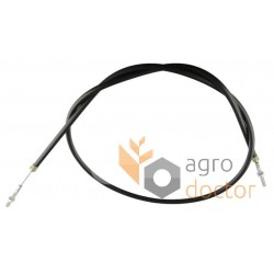 Cable de freno de mano 070369 para Claas. Longitud - 2420 mm