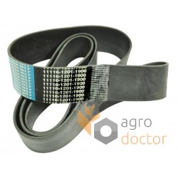 Flat belt 06528420 suitable for Deutz-Fahr [Agrobelt], 120x5