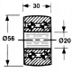 Rolka tłoka 56x20 pasuje do Welger AP45 prasa