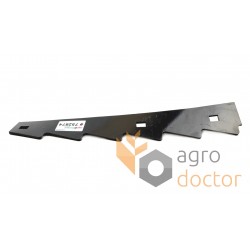 Right end rotor cover 752874 suitable for Claas Lexion  - 3 holes, 11x15mm