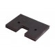 Rubber paddle for elevator of combine 1317480C2 CNH