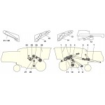 Drive elements combine Jone Deere 2264 - 2266