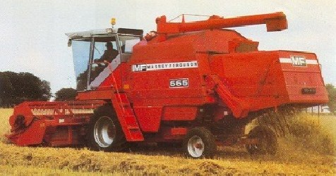 Combine harvester MASSEY FERGUSON MF 530, MASSEY FERGUSON MF 760