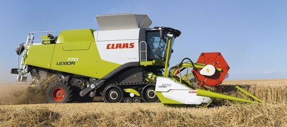 Combine harvester CLAAS LEXION 740,  CLAAS LEXION 750,  CLAAS LEXION 760,  CLAAS LEXION 770